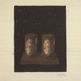 JASPER JOHNS Two Ale Cans, 1975
