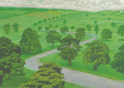 DAVID HOCKNEY Green Valley, 2008