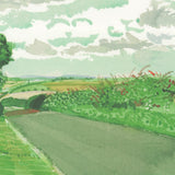 DAVID HOCKNEY Road and Tree Near Wetwang, 2020