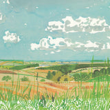 DAVID HOCKNEY Looking Towards Huggate, 1998