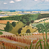 DAVID HOCKNEY Looking Towards Huggate, 1998