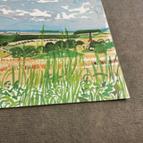 DAVID HOCKNEY Looking Towards Huggate, 1998