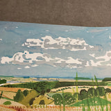 DAVID HOCKNEY Looking Towards Huggate, 1998