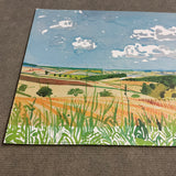 DAVID HOCKNEY Looking Towards Huggate, 1998