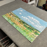 DAVID HOCKNEY Looking Towards Huggate, 1998