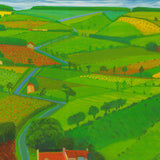 DAVID HOCKNEY The Road Across the Wolds, 1997
