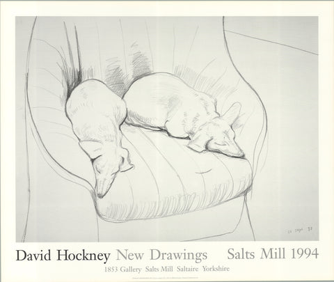 DAVID HOCKNEY Stanley & Boodge, 1993
