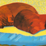 DAVID HOCKNEY Dog Painting 43, 1995