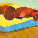 DAVID HOCKNEY Dog Painting 38, 1995