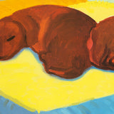 DAVID HOCKNEY Dog Painting 38, 1995
