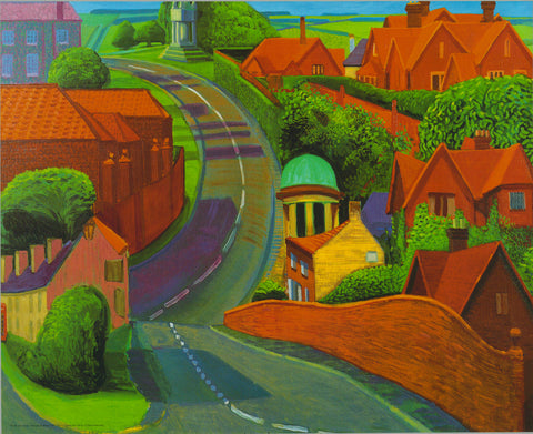 DAVID HOCKNEY The Road to York Through Sledmere, 1997