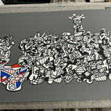 JEAN DUBUFFET Le Libre Echange, 1974