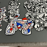 JEAN DUBUFFET Le Libre Echange, 1974