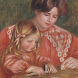 PIERRE-AUGUSTE RENOIR Mother and Child, 1982