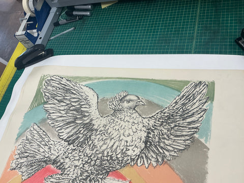 PABLO PICASSO Paix Disarmement-Peace, 1960