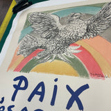PABLO PICASSO Paix Disarmement-Peace, 1960