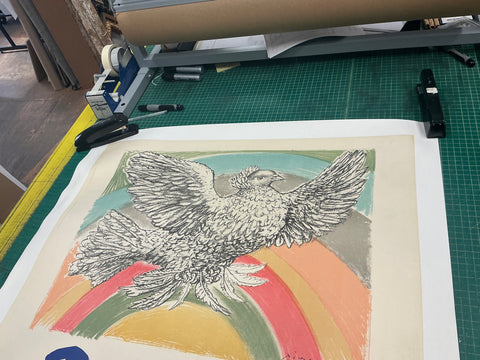 PABLO PICASSO Paix Disarmement-Peace, 1960