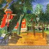 RAOUL DUFY Paddock-Deauville, 1960