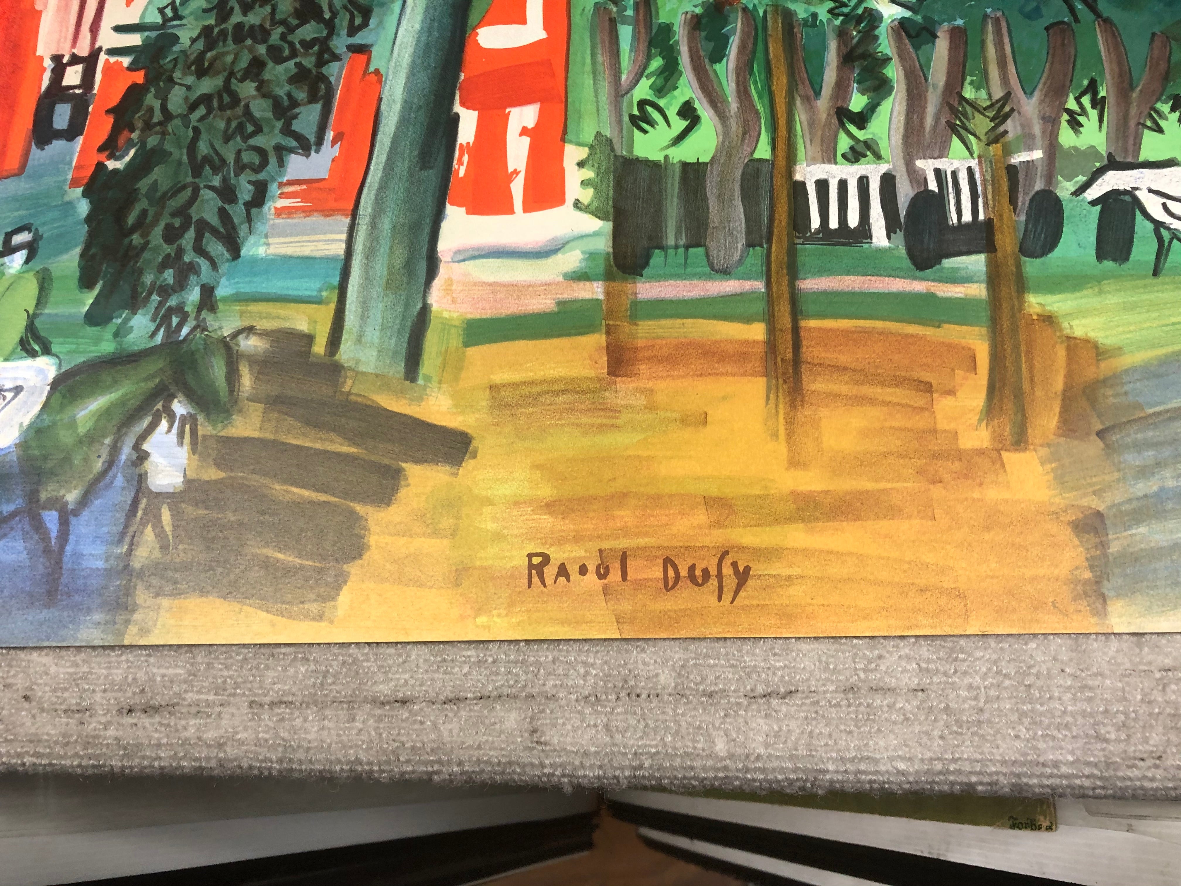 RAOUL DUFY Paddock-Deauville, 1960 – ArtWise