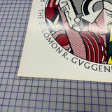 ROY LICHTENSTEIN Guggenheim Museum, 1969