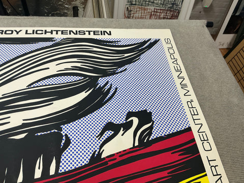 ROY LICHTENSTEIN Brushstrokes at Pasadena Art Museum, 1967