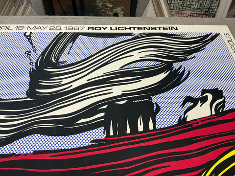 ROY LICHTENSTEIN Brushstrokes at Pasadena Art Museum, 1967