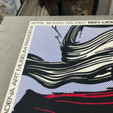 ROY LICHTENSTEIN Brushstrokes at Pasadena Art Museum, 1967