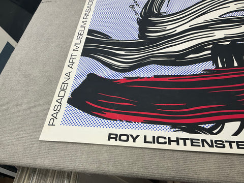 ROY LICHTENSTEIN Brushstrokes at Pasadena Art Museum, 1967