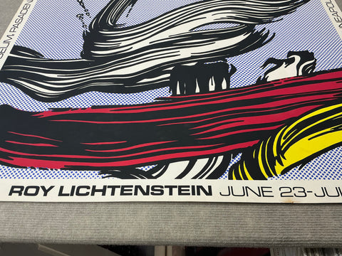 ROY LICHTENSTEIN Brushstrokes at Pasadena Art Museum, 1967
