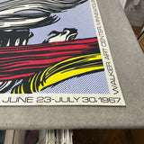 ROY LICHTENSTEIN Brushstrokes at Pasadena Art Museum, 1967
