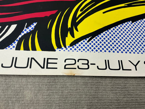 ROY LICHTENSTEIN Brushstrokes at Pasadena Art Museum, 1967