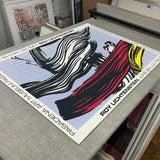 ROY LICHTENSTEIN Brushstrokes at Pasadena Art Museum, 1967