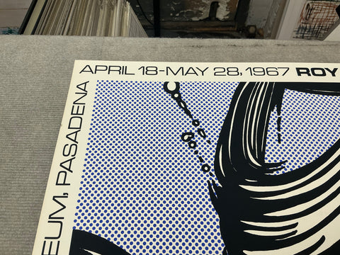 ROY LICHTENSTEIN Brushstrokes at Pasadena Art Museum, 1967