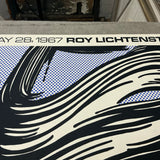 ROY LICHTENSTEIN Brushstrokes at Pasadena Art Museum, 1967