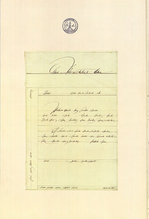 SAUL STEINBERG Reflections on the Signing of the Declaration of Independence, Philadelphia, 1976