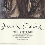 JIM DINE Venus de Milo at Memphis State, 1985