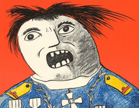 ENRICO BAJ Homme de Guerre