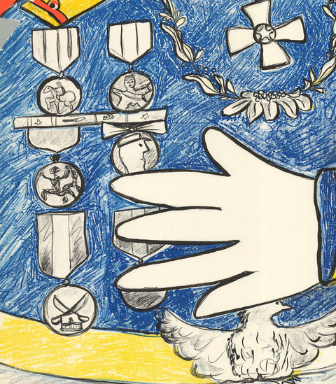 ENRICO BAJ Homme de Guerre