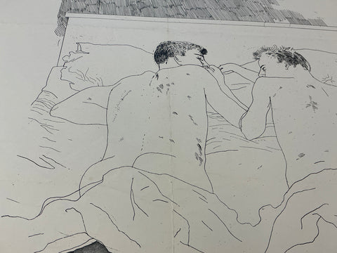 DAVID HOCKNEY Two Boys Aged 23 or 24, 1968