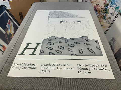 DAVID HOCKNEY Two Boys Aged 23 or 24, 1968