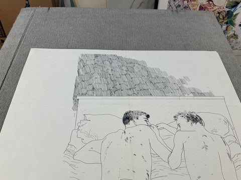 DAVID HOCKNEY Two Boys Aged 23 or 24, 1968