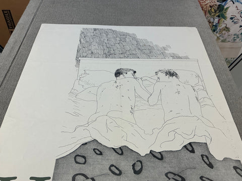 DAVID HOCKNEY Two Boys Aged 23 or 24, 1968