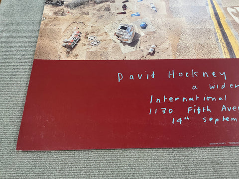 DAVID HOCKNEY Pearblossom Highway, 1986