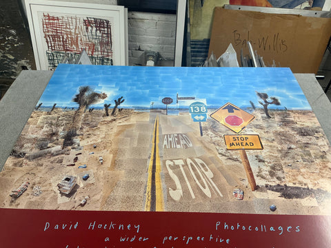 DAVID HOCKNEY Pearblossom Highway, 1986