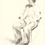 DAVID HOCKNEY Portrait of Gregory Evans, 1979