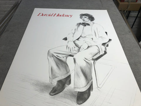 DAVID HOCKNEY Portrait of Gregory Evans, 1979