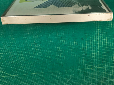 RICHARD PETTIBONE Appropriation print with Andy Warhol, Frank Stella, and Roy Lichtenstein, 1970 - Signed