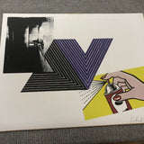 RICHARD PETTIBONE Appropriation print with Andy Warhol, Frank Stella, and Roy Lichtenstein, 1970 - Signed