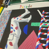 DAVID HOCKNEY Harlequin from Parade, 1981