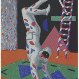 DAVID HOCKNEY Harlequin from Parade, 1981